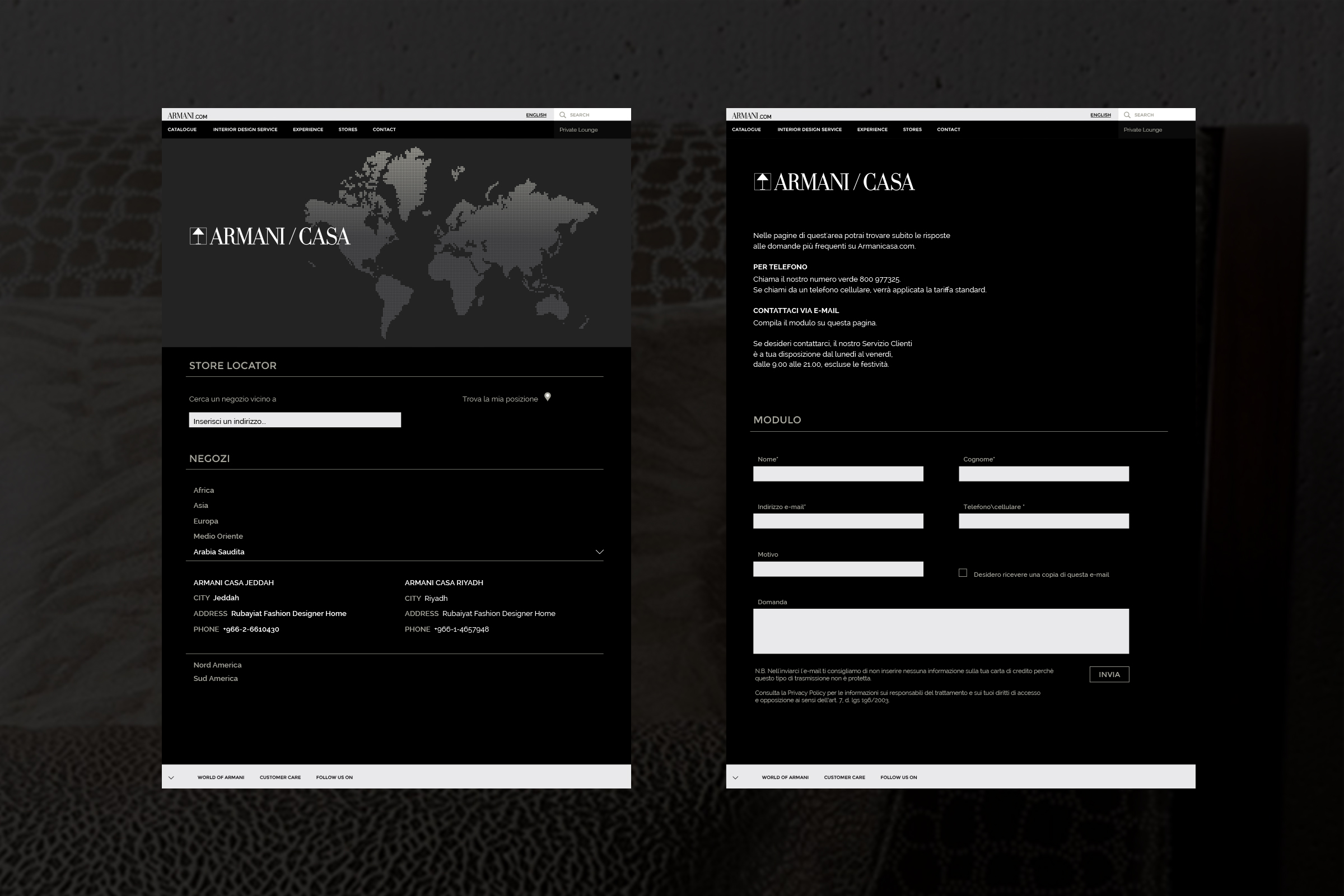Armani Site Web 004