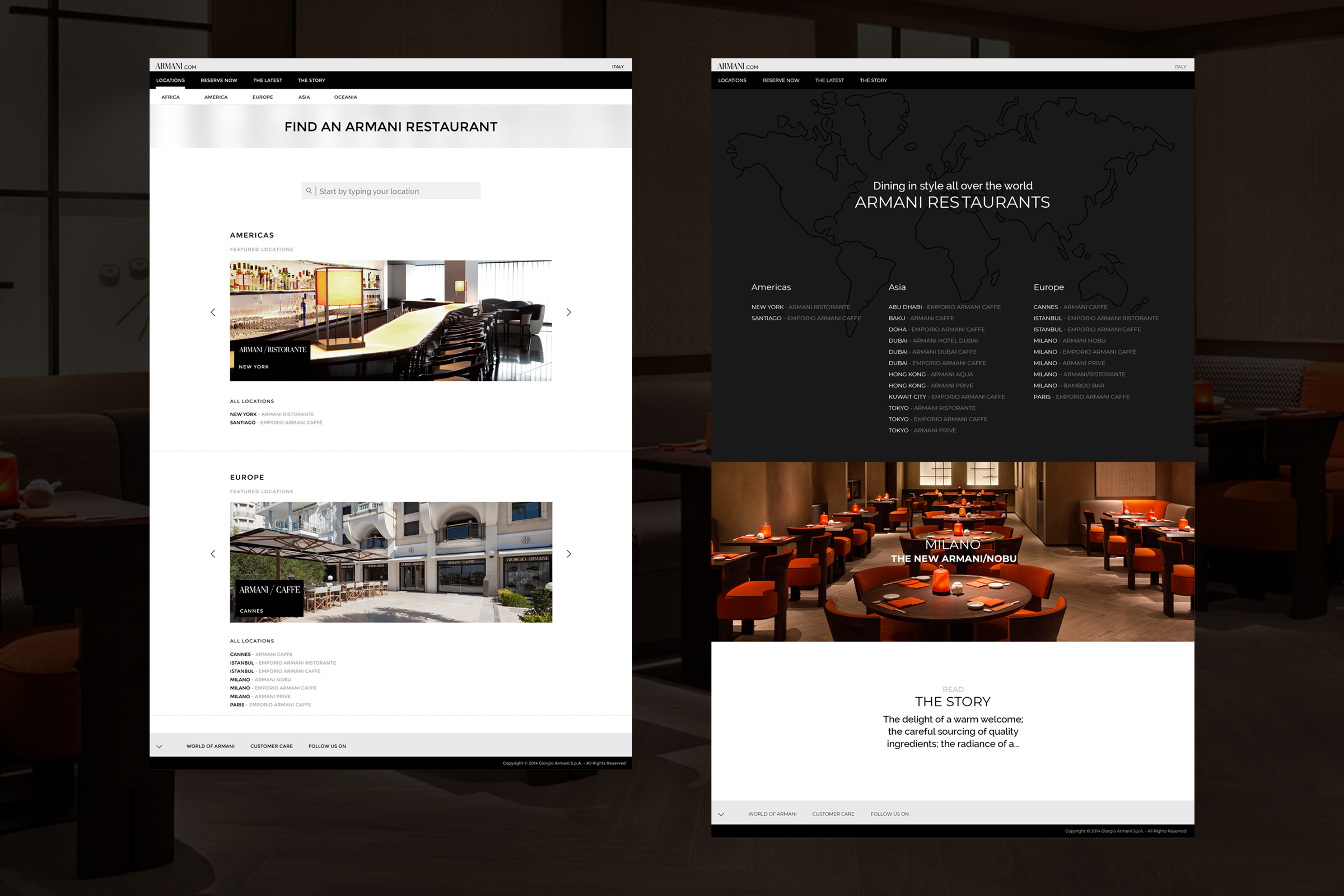 Armani Site Web 006